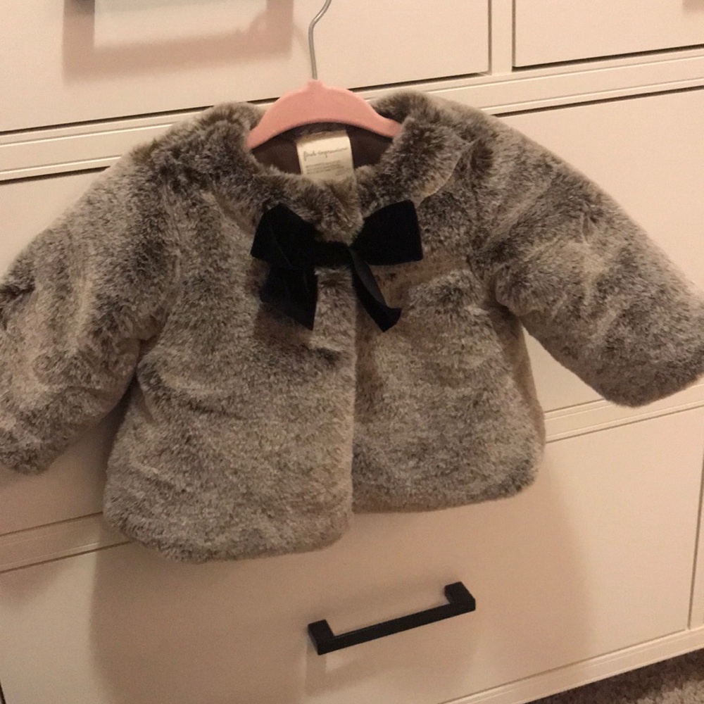 Baby faux fur Jacket. NWT